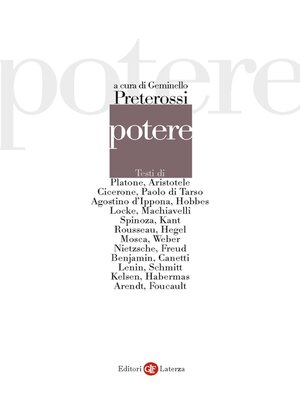 cover image of Potere